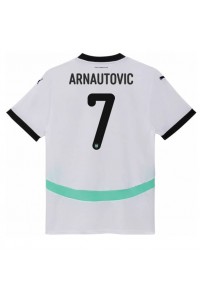 Oostenrijk Marko Arnautovic #7 Voetbaltruitje Uit tenue EK 2024 Korte Mouw